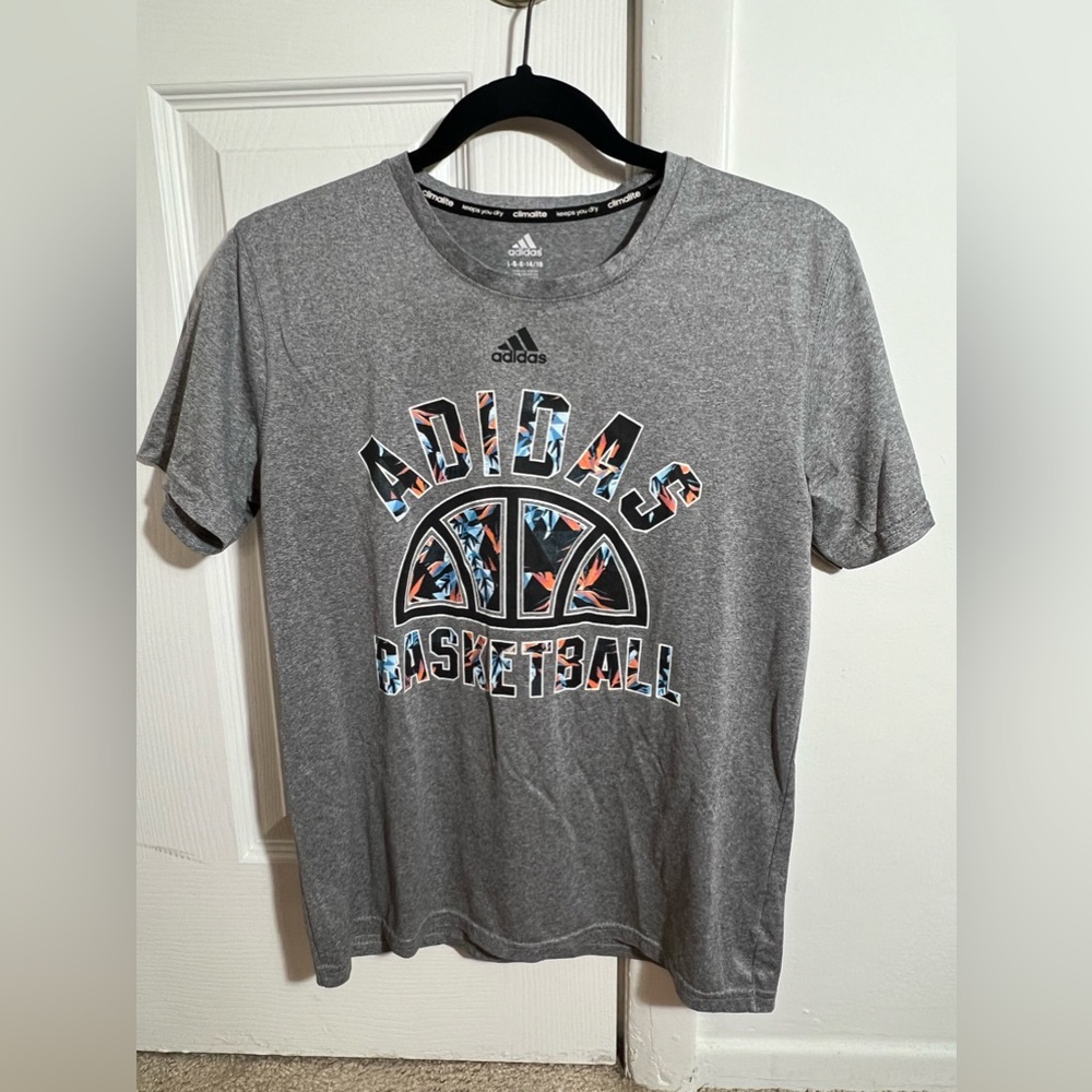 Kids Adidas Basketball T-shirt